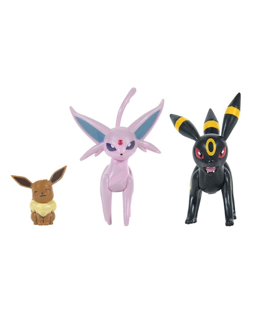 JAZWARES Set figuras acción Pokémon Diferentes personajes Jazwares