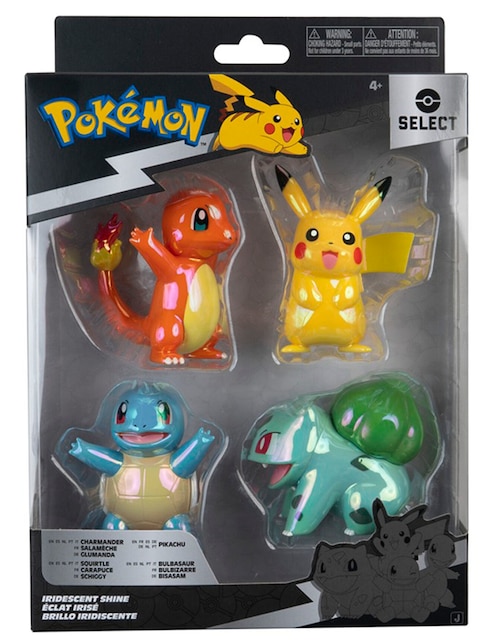 JAZWARES Set figuras acción Pokémon Jazwares