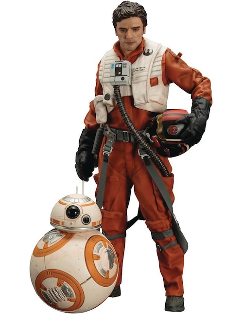 Set figuras acción Star Wars Poe Dameron Kotobukiya