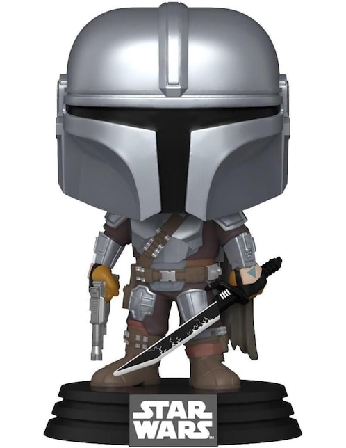 Funko Pop Star Wars The Mandalorian with Darksaber
