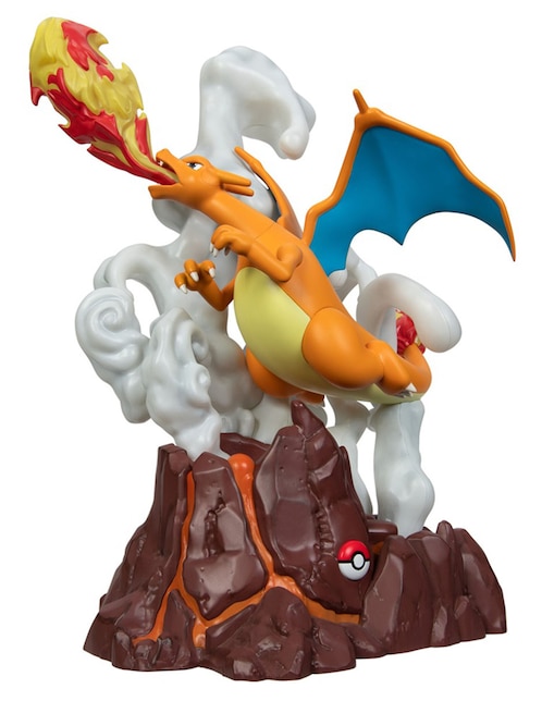 JAZWARES Figura de acción Pokémon Charizard select Jazwares con luz