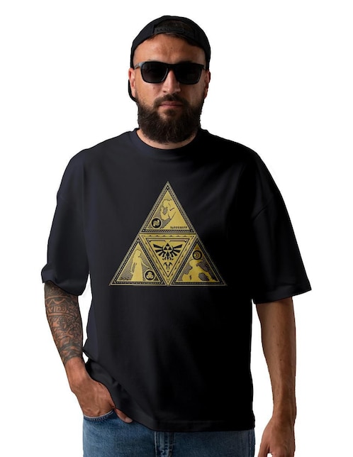 Playera cuello redondo para hombre 1