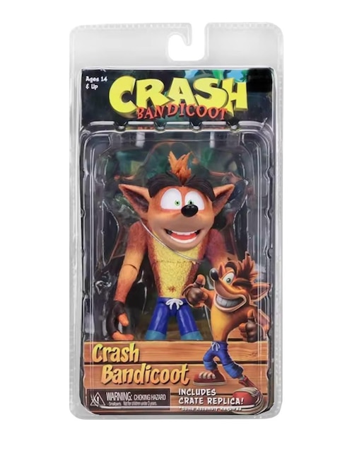 Figura de colección articulada Crash Bandicoot deluxe Activision