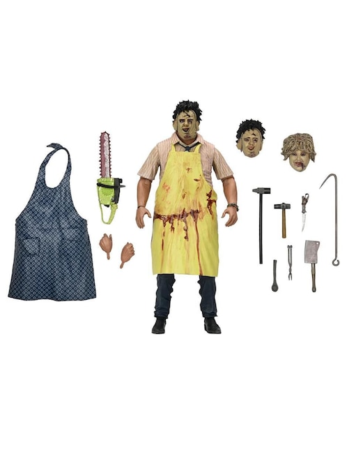 Figura de colección articulada The Texas Chainsaw Massacre Ultimate Leatherface ultimate 1