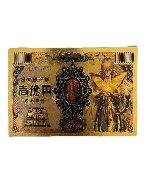 GENERICA Billete conmemorativo Generica de Saint seiya