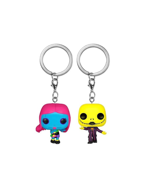Set de llavero Funko POP! Jack & Sally