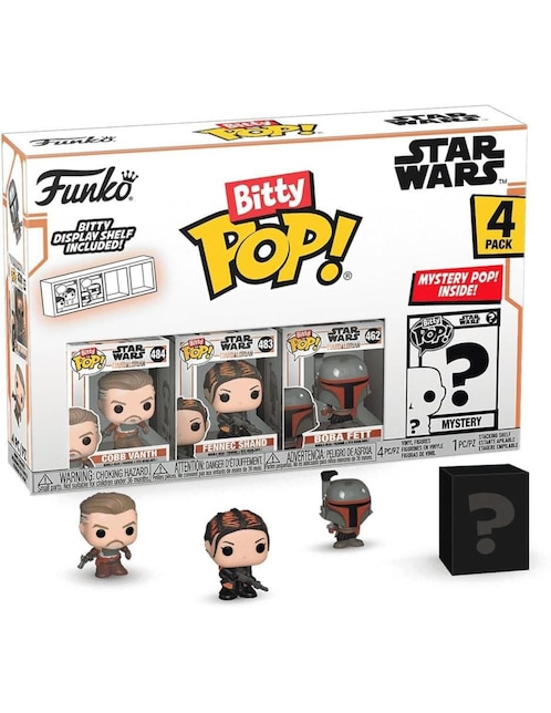 Set figuras acción Star Wars The Mandalorian Funko