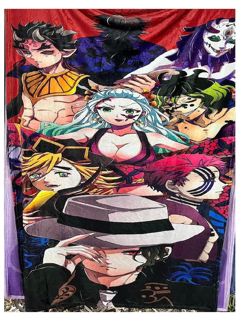 Frazada clásica de tejido suave Generica Demon  slayer: kimetsu no yaiba unisex