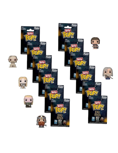 Set Funko Funko Bitty POP! The Lord Of The Rings figura sorpresa