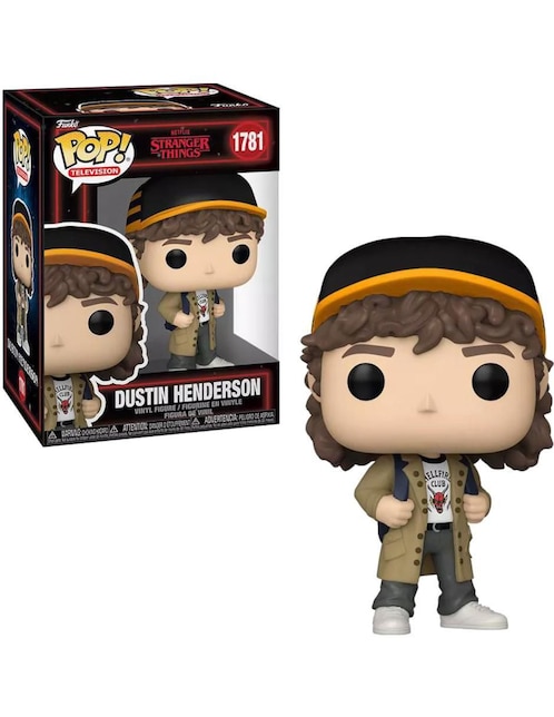 Funko POP! Television Stranger things Dustin Henderson Liverpool