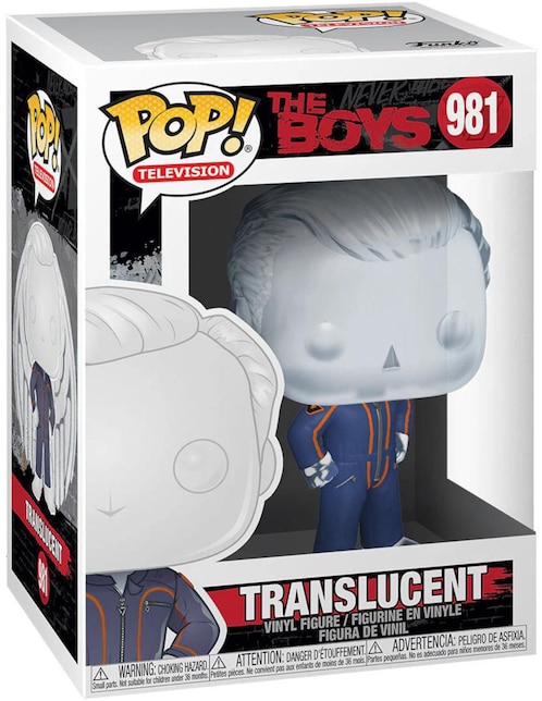 FUNKO Funko Funko POP Television Figura The Boys Translucent