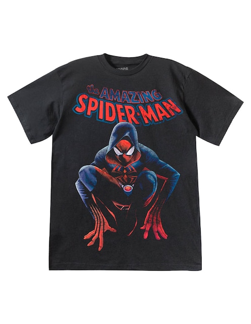 Playera Spider-Man cuello redondo para hombre 1