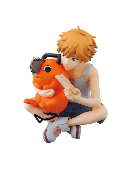 Figura de colección Chainsaw Man Denji y Pochita collectors 1
