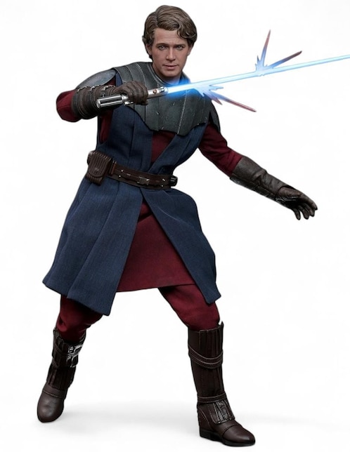 Figura de acción articulada Star Wars: The Clone Wars Star Wars especial Hot Toys con luz