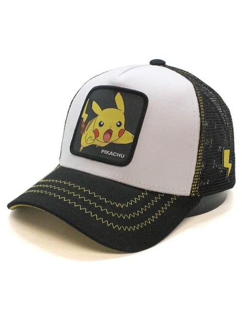 Gorra visera curva snapback casual Generica Pikachu para adulto