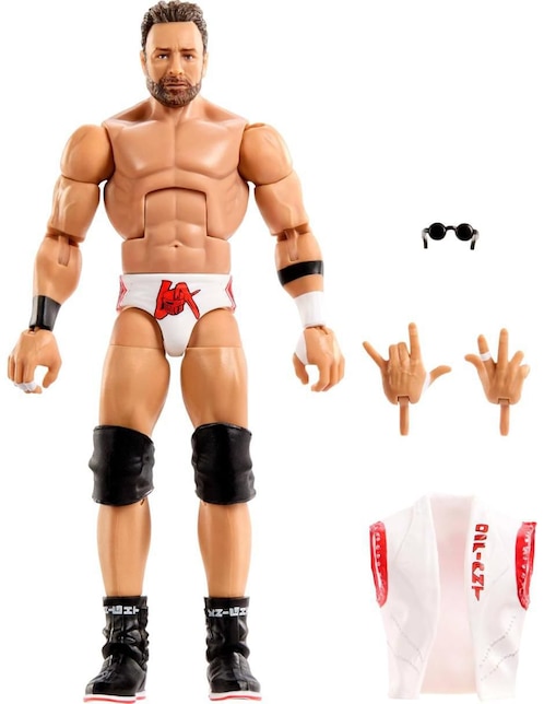 Figura de colección articulada WWE La Knight Mattel