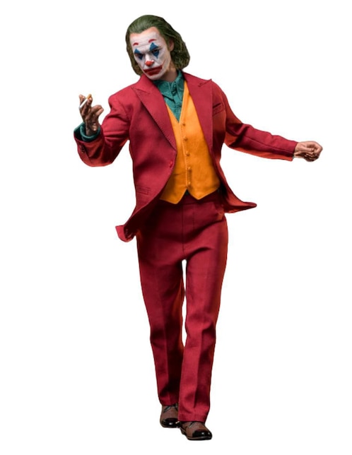 Figura de colección articulada Joker deluxe Hot Toys con luz