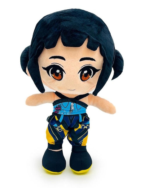 Peluche de Huntrix humano Kidrobot Zoey KPOP Demon Hunters de 38 cm