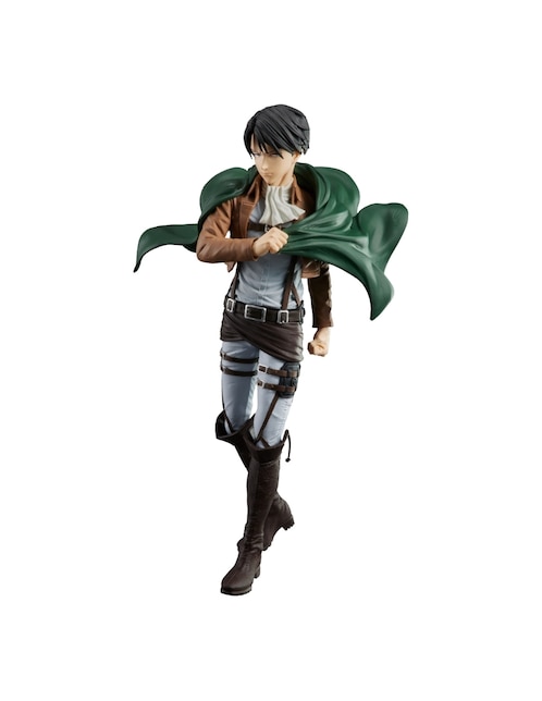 Figura de colección Attack On Titan Levi Ackerman Collectors Bandai