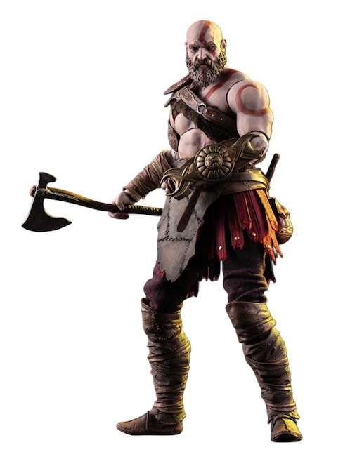 Figura de colección artículada God Of War Kratos Deluxe Mondo