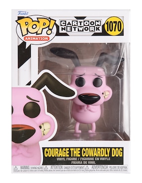 Figura de colección Cartoon Network Courage the Cowardly Dog chase Pop
