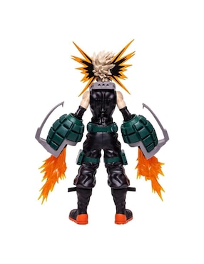 Figura de acción My Hero Academia Katsuki Bakugo My Hero Academia deluxe Mcfarlane con luz y sonido