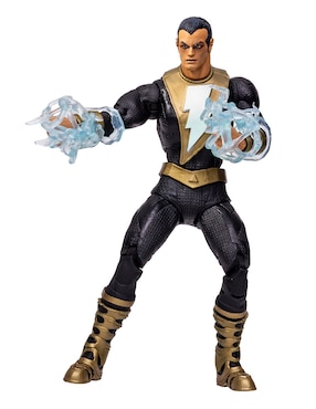 Figura De Acción Black Adam Mcfarlane Articulado DC Comics