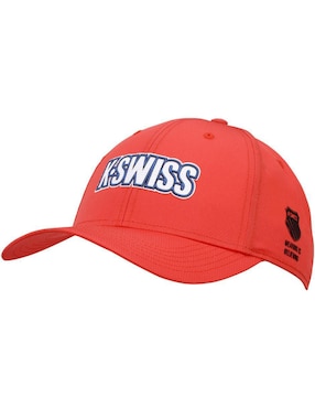 Gorra Visera Semicurva Velcro K-Swiss Welling Adulto