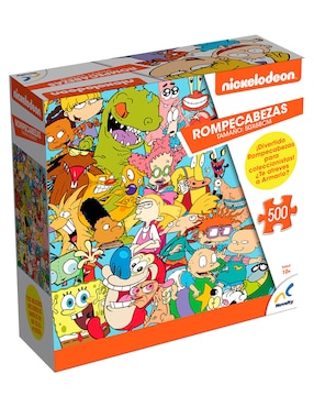 Rompecabezas Nickelodeon Novelty 500 Piezas