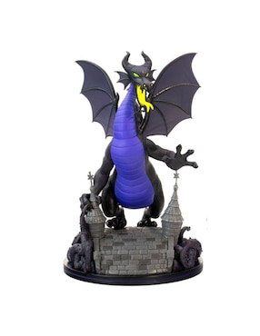 Figura de colección articulada Disney Maléfica Dragón collectors Quantum Mechanix