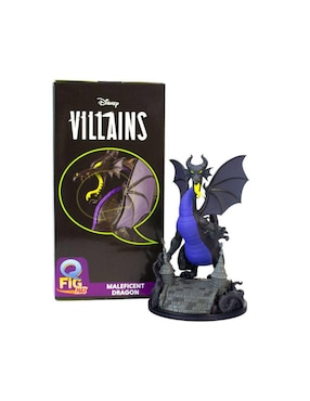 Figura de colección articulada Disney Maléfica Dragón collectors Quantum Mechanix