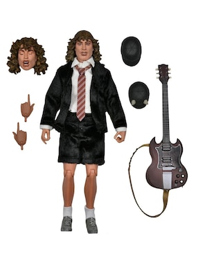 Figura De Colección Neca AC/DC Augus Young Highway To Hell