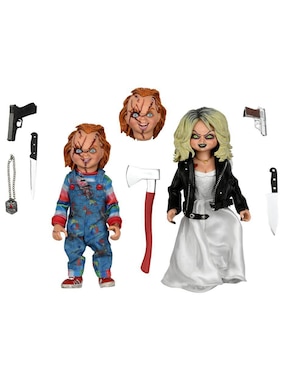 Figura De Colección Chucky & Tiffany Neca Bride Of Chucky