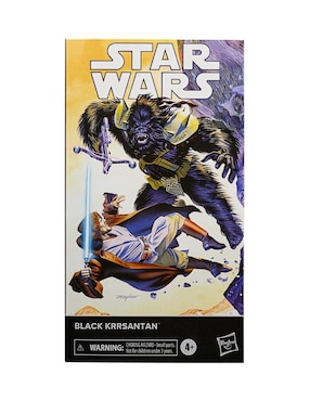 Figura de colección Star Wars Black Krrsantan vintage Hasbro