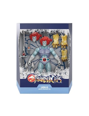 Figura de colección Thundercats Lion-O Hook Mountain Ice ultimate Super 7