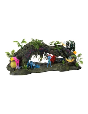 Set De Figuras Omatikaya Rainforest Mcfarlane Con Luz Avatar