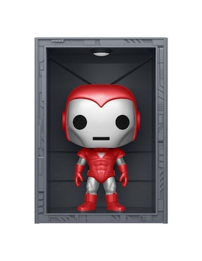 Funko Pop! Marvel Hall of Armor: Iron Man Model 8 Silver Centurion