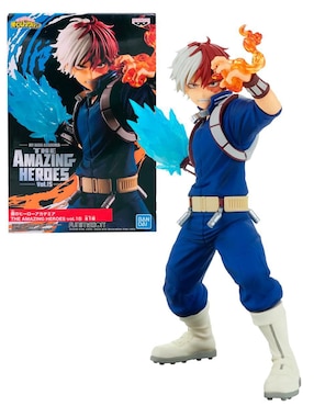 Figura de colección articulada My Hero Academia Shoto Todoroki Banpresto