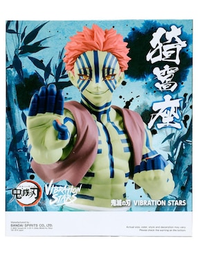 Figura de colección articulada Demon Slayer Akaza collectors Banpresto