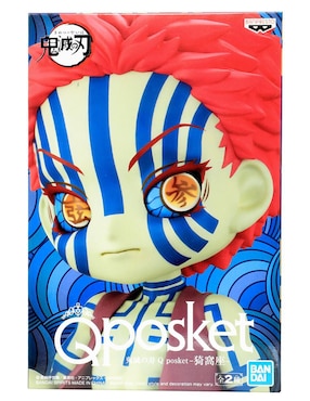 Figura de colección articulada Demon Slayer Akaza collectors Banpresto