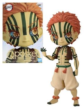 Figura de colección articulada Demon Slayer Akaza collectors Banpresto