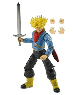 Figura de acción Dragon Ball Trunks collectors Bandai con movimiento
