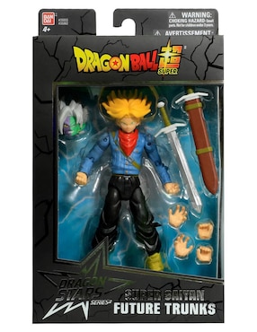Figura de acción Dragon Ball Trunks collectors Bandai con movimiento