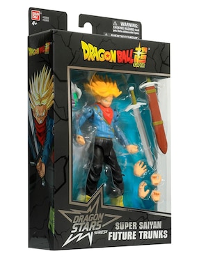 Figura de acción Dragon Ball Trunks collectors Bandai con movimiento