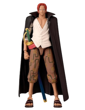 Figura De Colección Shanks Bandai Articulado One Piece