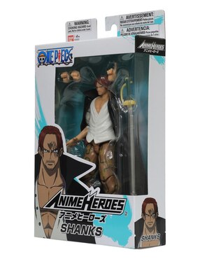 Figura de colección One Piece Shanks collectors Bandai con movimiento