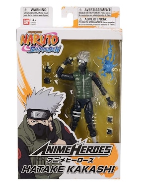 Figura de colección Naruto Shippuden Kakashi Hatake collectors Bandai con movimiento
