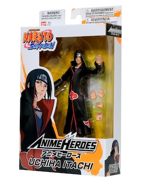 Figura de colección Naruto Shippuden Itachi Uchiha collectors Bandai con movimiento