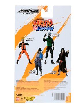 Figura de colección Naruto Shippuden Itachi Uchiha collectors Bandai con movimiento