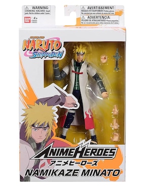 Figura de colección Dragon Ball Namikaze Minato collectors Bandai con movimiento